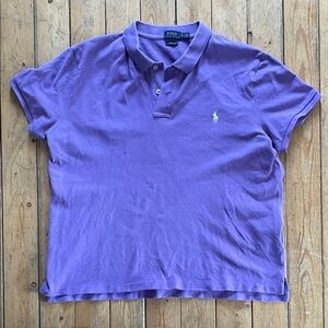 Polo by Ralph Lauren Men's Polo Shirt in Rich Purple